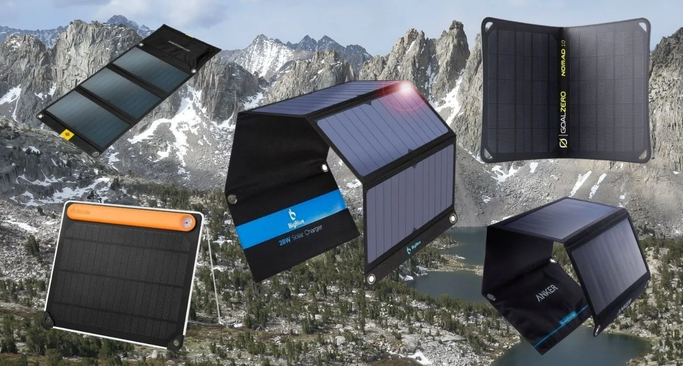 Portable Solar Chargers For Backpacking Trips